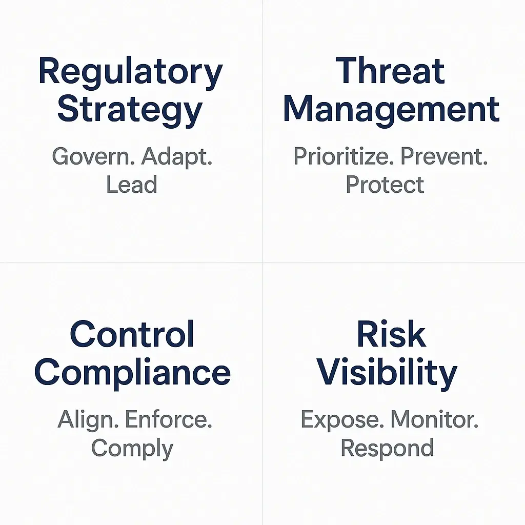 Enterprise GRC, Governance Risk Compliance Services, Risk Management, Regulatory Compliance, IT Governance, Internal Controls, IVIS GRC, Cybersecurity Compliance, Audit Readiness, Risk Assessment Frameworks