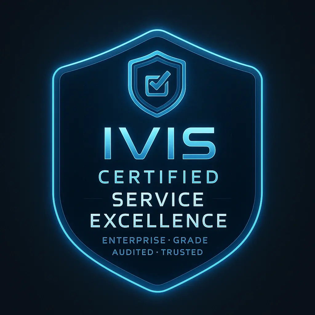 IVIS service promise, technology service excellence, enterprise IT quality, client satisfaction, IVIS delivery standards, trusted IT solutions