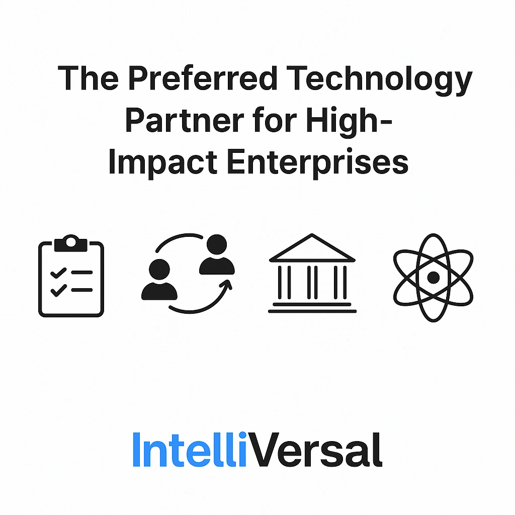 industries we serve, enterprise solutions by sector, ERP for manufacturing, AI for logistics, robotics for healthcare, digital transformation services, IVIS industry solutions